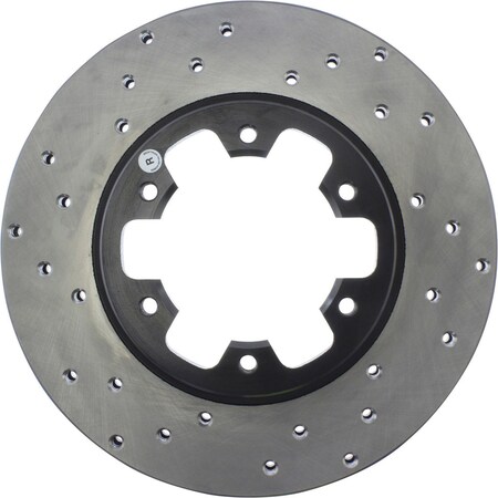 Centric Parts Sport Cross Drilled Brake Rotor, 128.42029R 128.42029R